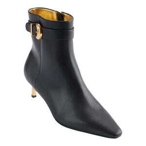 Donna Karan NY Women's Clair High Heel Ankle Booties Black Size 9 1/2